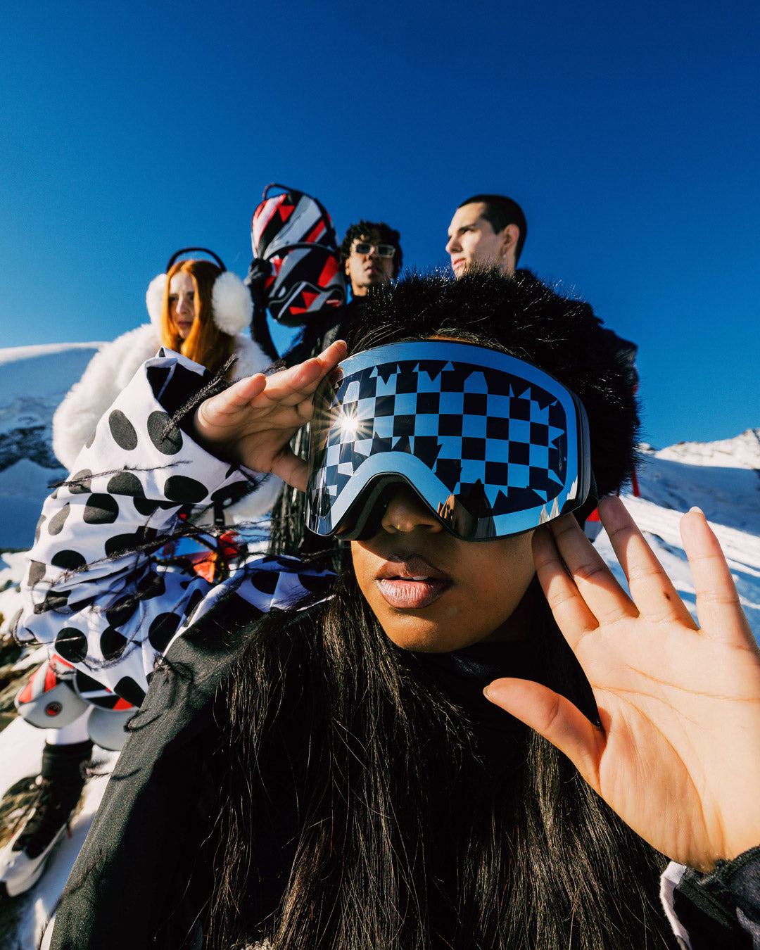 THE STREET MOUNTAIN SKI GOGGLES (INTERCHANGEABLE 3 LENSES) - Image 8