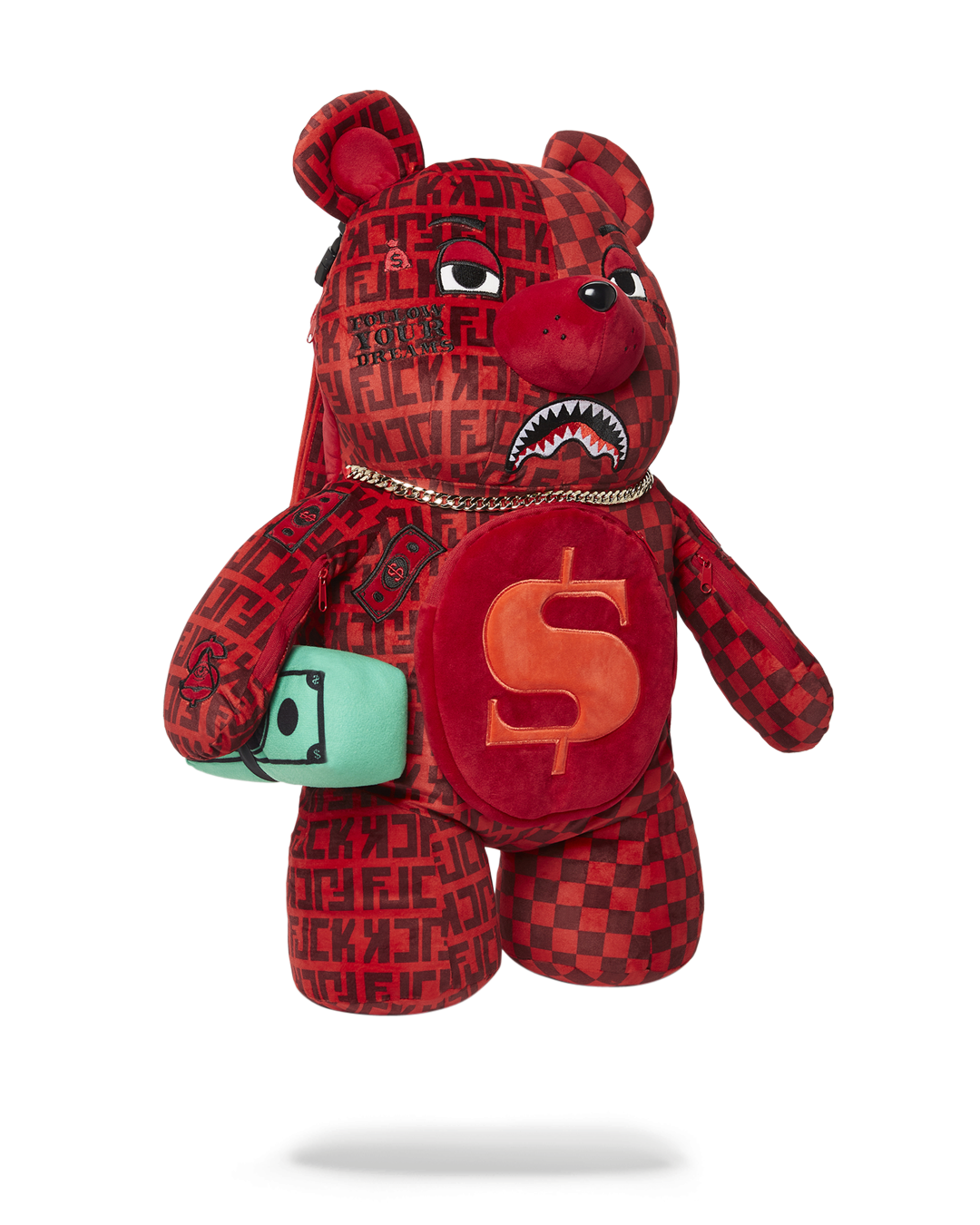 VENI VIDI VICI MONEYBEAR TEDDYBEAR BACKPACK - Image 3