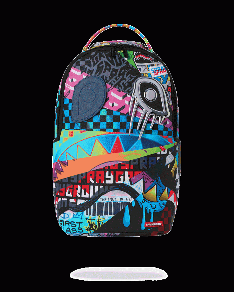 MOOD MODE 6 REMOVABLE VELCRO EYES BACKPACK
