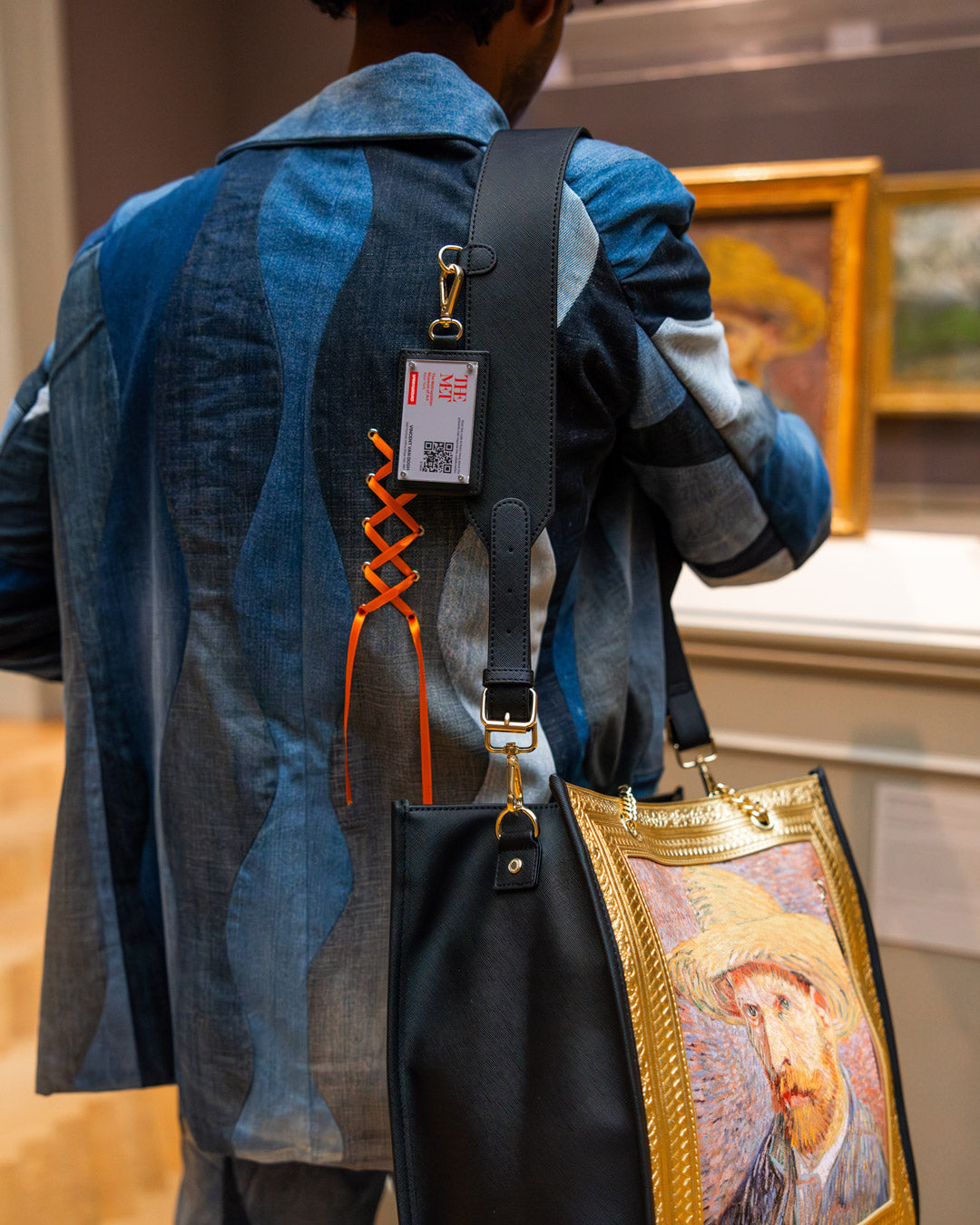 THE MET VAN GOGH FRAMED SELF-PORTRAIT TOTE - Image 4