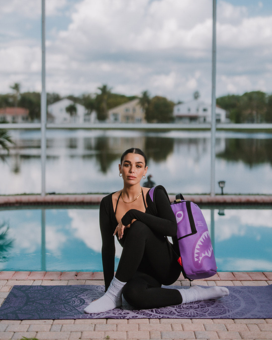 SHARK CENTRAL PURPLE VENOM BACKPACK - Image 8