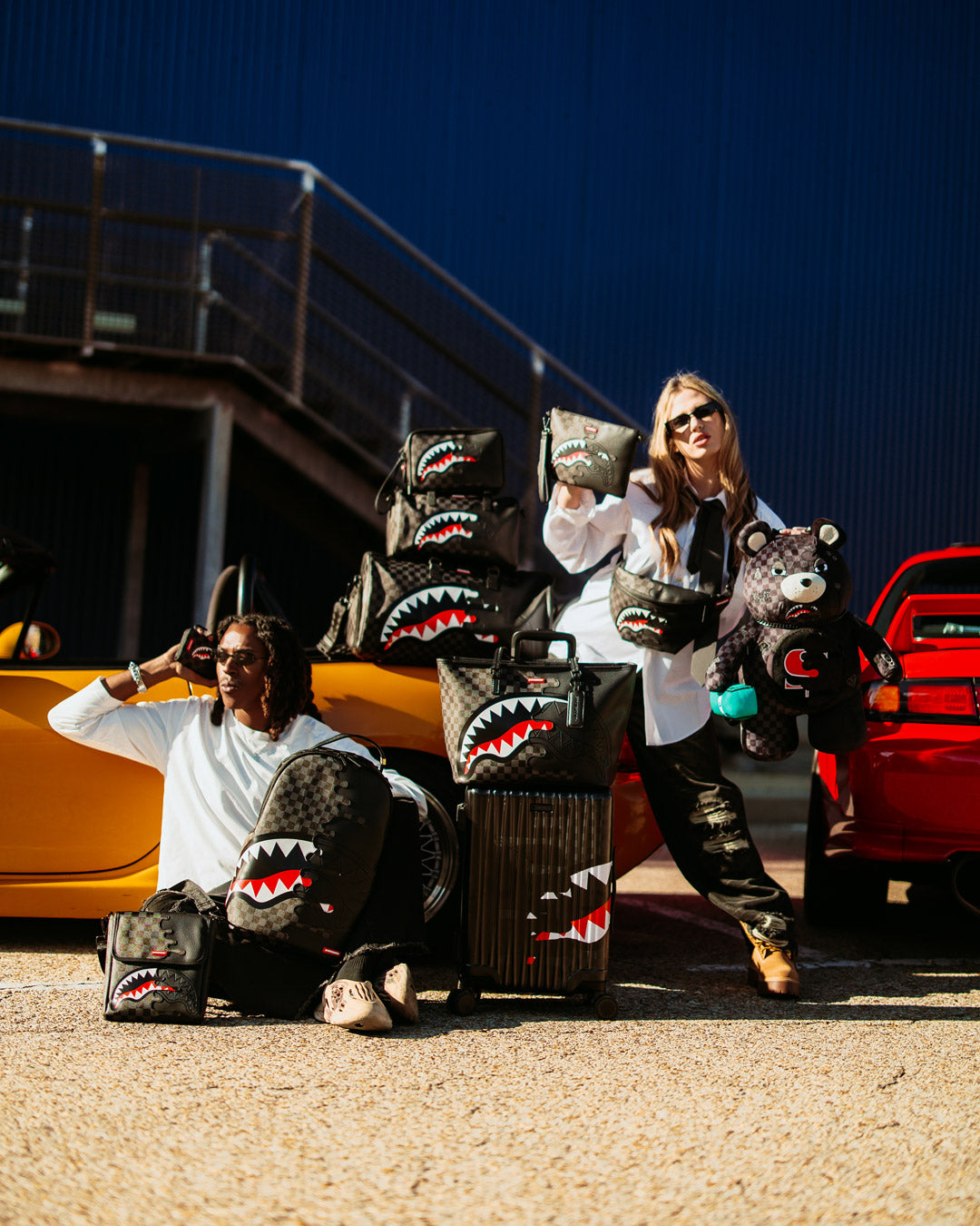 SPEED SHARK SIDE SWIPE HARD SHELL CARRY-ON LUGGAGE - Image 8