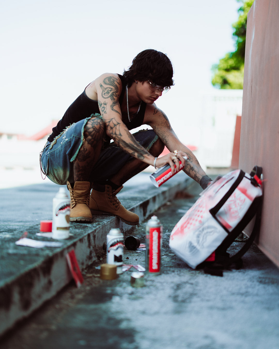 GRAFFITI ARTIST - DESIGN YOUR OWN BACKPACK - 9 STENCILS INCLUDED - Image 14