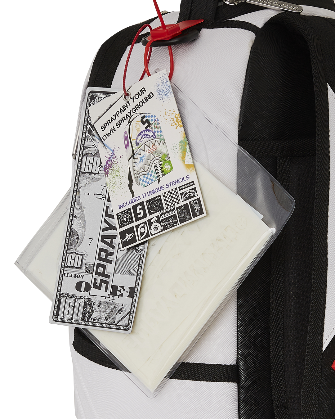 GRAFFITI ARTIST ?C DESIGN YOUR OWN BACKPACK ?C 9 STENCILS INCLUDED - Image 24